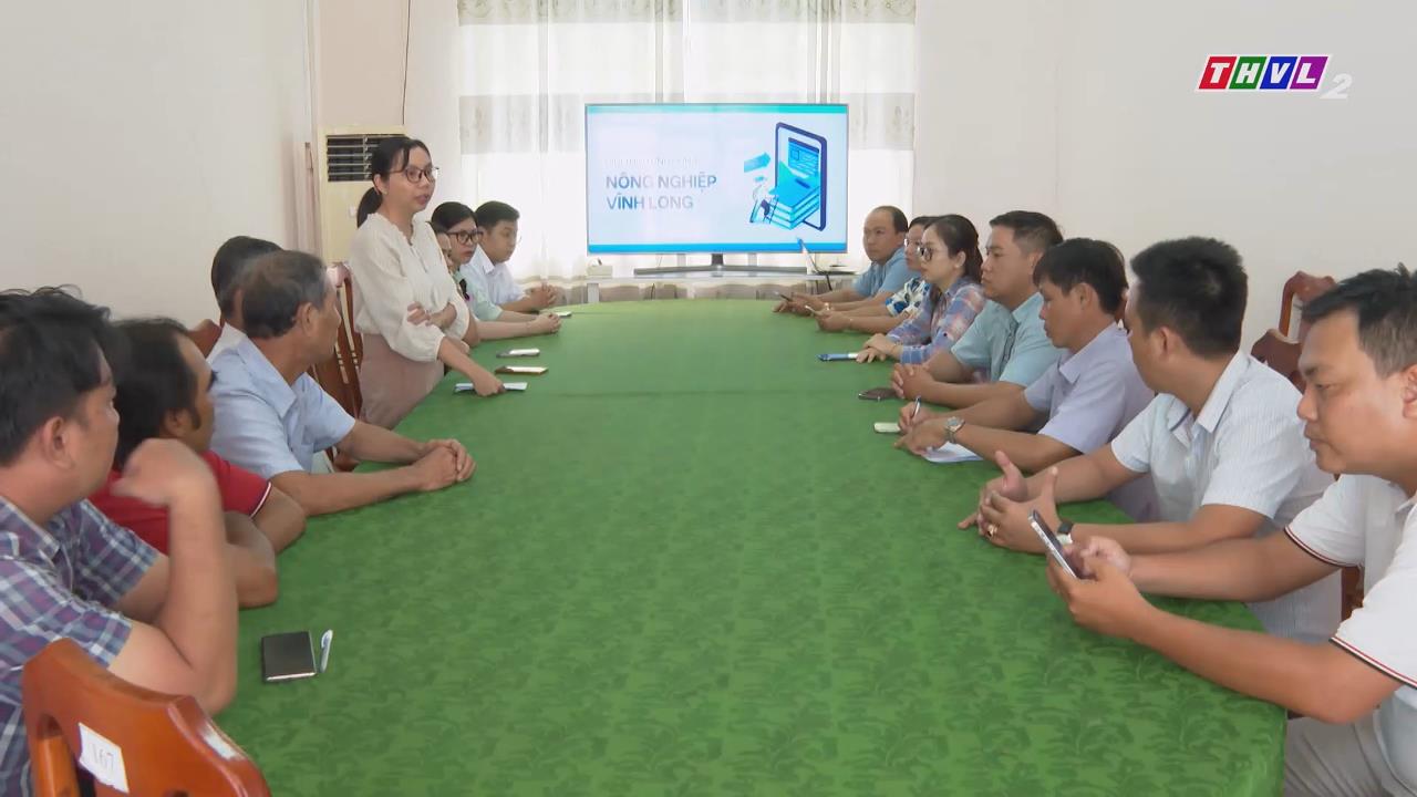 Ứng dụng số nông nghiệp Vĩnh Long